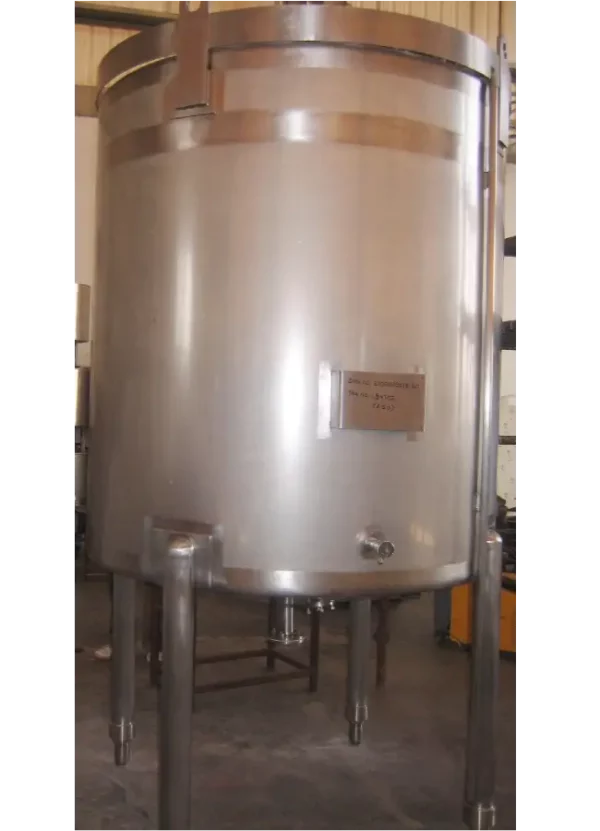 Cream Buffer Tank